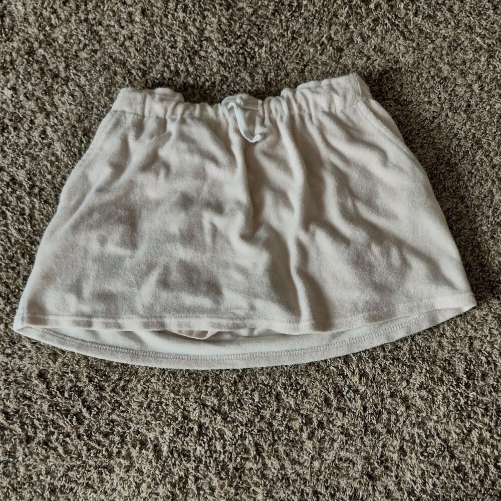 Cat & Jack Girls Skort French Terry Beige Size 14 XL Pockets